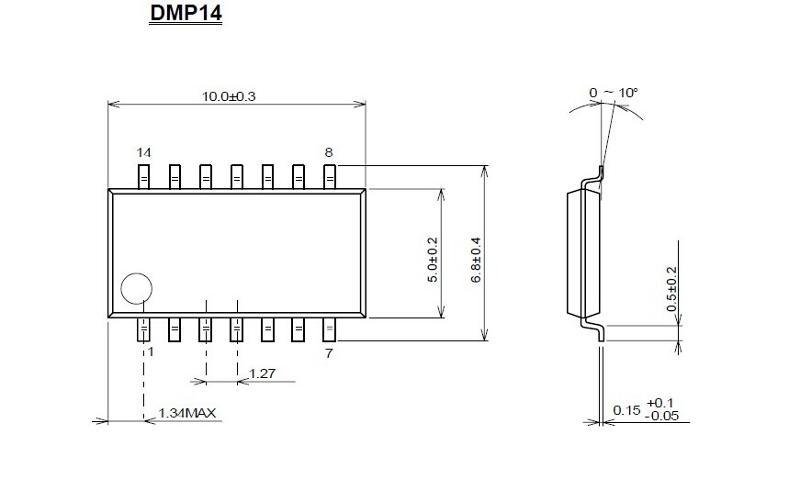 NJM2583AV 单电源形式的、对应HD信号输出的6ch视频放大器